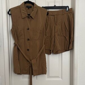 Banana Republic Two-Piece Set in Camel